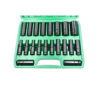 20 Pieces of 8-32mm Electric Wrench Set, High Carbon Steel Hexagonal | Hexagon Socket