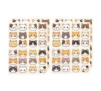 20 Pieces Pimple Patches, Cat Pattern Soothing Pimple Patch, Portable and Convenient Pack, Hydrocolloid Zit Patches for Women Men Daily Care Morning Nighttime Outdoor Travel