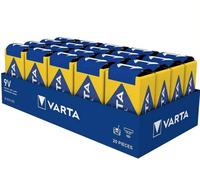 20 PILE ALCALINE 9V 9 VOLTS BATTERIE VARTA INDUSTRIAL PRO6LR61 MN1604 e-Block