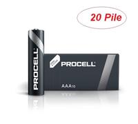Duracell Batterie Alcaline PROCELL mini Stilo AAA 1,5V LR03 - Conf. 10 pezzi