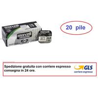Maxell SR626SW Confezione da 10 pile a bottone 377