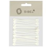 20 plettri Sibel in plastica bianca