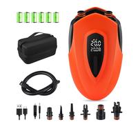 20 PSI Pompa elettrica Sup ad alta pressione, pompa ad aria elettrica, 12000 mAh, pompa sup ricaricabile, auto-off, SUP Air Pump, gonfiaggio intelligente per schede SUP, kayak, ali, drago
