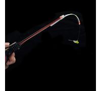 20 punte per canna da pesca sul ghiaccio, ultra morbide, per un migliore rilevamento dei morsi e controllo del pesce, con materiale plastico, per l'uso in condizioni climatiche fredde (160 mm B)