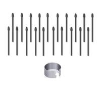 20 punte per pennarelli compatibili con la penna per tablet Remarkable 1/2