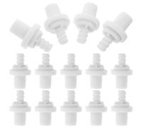 20 punte per scopino WC: connettore di ricambio con design autobloccante a