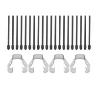 20 punte/punte per pennarelli per 2 penne stilo con punte/punte morbide