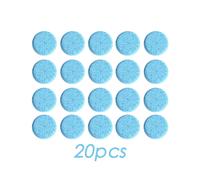 (20 pz 01) Compresse effervescenti per la pulizia dell'auto, detergente solido per parabrezza, universale