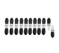 20 Pz/10 Paia Porta Mais Portafrutta Portatile Forniture Barbecue nel Accia9350