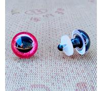 20 Pz 3D Plastica Glitter Occhi Di Sicurezza per Giocattoli All'Uncinetto Amigur