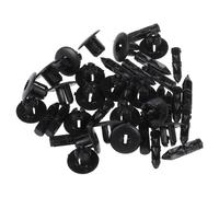 20 Pz 7Mm Foro Plastica Spingere Vite Rivetto Fissaggi Pannello Clip