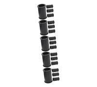 20 Pz Alimentazione Microfonica Asta Microfonica Karaok Microfono Lavalier Parabrezza Morsetto Per Montaggio Su Tavolo Microfono Usb Braccio Del Microfono Gomma Da Cancellare Black CAXUSD