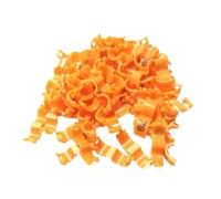 20 Pz Anello Clip Per Canarini Diametro Interno 2.7/3/4/4.5/5Mm Uccello Piccione Piccolo Pappagallo Anelli Per Gamba Uccelli Anelli Per Piedi Anello Per Clip Per Uccelli,Arancia,4 mm