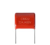 20 pz CBB22 224J400V 400V224J 220nF 400 V 5% P10 passo 10mm condensatore a film di polipropilene metallizzato