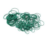 20 pz CS1.5mm OD 10~50mm Verde FKM Fluoro Gomma O Ring Guarnizione di tenuta Isolamento Olio Resistenza alle alte temperature Verde(OD 31mm ID 28mm)