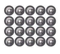 20 pz Disco Taglio 125mm per Smerigliatrice Angolare - Disco Taglio Rapido Professionale per Metallo Acciaio Alluminio Diametro Interno 22mm