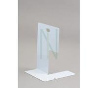 20 pz fermalibro in metallo colore bianco