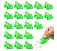 20 pz Giocattoli da Bagno in Coccodrillo di Gomma, Coccodrillo di Gomma Squittio Giocattolo da Bagno in Gomma di Coccodrillo Verde Divertente Gioco per Bagno per Bambini Festa Estiva