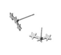 20 pz/lotto 316L In Acciaio Inox Geometrico Poligonale Orecchino a Perno Orecchini Posts C0innector per FAI DA TE Orecchino Gioielli Forniture