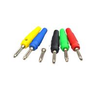 20 Pz/lotto 4 MILLIMETRI Spina A Banana Audio Altoparlante Connettori Amplificatore Binding Post Spina jack A Banana for Terminali dei cavi(Yellow 20Pcs)