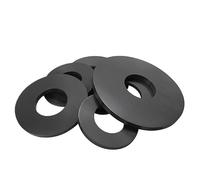 20 pz M5 M6 M7 OD 8~14mm Spessore 1/1.5/2mm Gomma Nera Rondella Piatta O-ring Anello di Tenuta Guarnizione for Vite Bullone(5x20x2(20pcs))