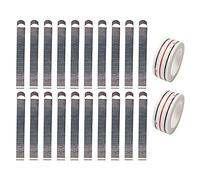 20 pz Marcatore Tessuto Righello Cucito Clip Orlo Vestiti Misura In Acciaio Inox Quilting Resistente all'usura Maglia In Acciaio Inox Orlatura Clip