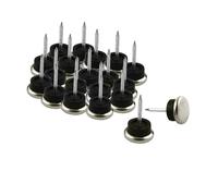 20 Pz Mobili metallo sedia Glide piedi gamba piano Protezione chiodi Dia 2.3cm