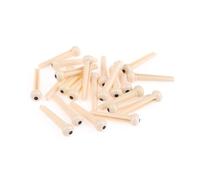 20 Pz Perni Ponte Per Chitarra A 6 Corde Sostituzione 5mm Plastica Pilastro In Acciaio Intarsio Shell Dot Pin Estrattore String Nails parti di chitarra(B)
