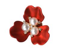 20 pz Petalo Pulsante Cover Fiore Forma Perla Spilla Camicia Decorazione Gemelli Per Sewisti Stilisti FAI DA TE