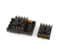 20 pz PF083A 8 pin 35mm DIN Rail relè di potenza base socket for MK2P-I JTX-2C DH48S