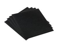 20 pz Piazza Feltro Bordo Piastrelle Autoadesiva Muro Bacheca Spille Con Push Spilli Avviso Messaggio Memo Visualizzazione di Foto for Ufficio per Foto, Appunti, Immagine(Black)