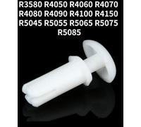 20 pz R3580 -R5085 Rivetti a pressione in nylon bianco Rivetti a lettera Rivetti tipo R in nylon bianco per rivetti per schede PC-R5085