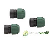 20 pz Raccordo PE compressione Irritec 201 Ø20 x ¾" PN12,5