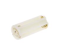 20 Pz Rotondo Bianco del Supporto Della Cassa 3x 1.5V AAA Battery Scatola