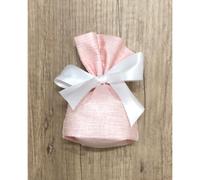 20 PZ Sacchetto Cilindro Piccolo portaconfetti 13x10 cm NEW YORK ROSA 02BK