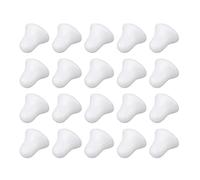 20 Pz Schiuma Jingle Bell Campane Di Di Natale Fai Da Te Forniture Artigianali Palla Di Schiuma Bianca Kit Di Modellazione Albero Di Natale Ornamenti Appesi Giocattoli