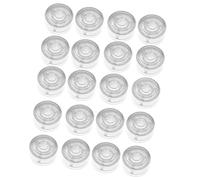 20 Pz/set Pedale Effetto Per Chitarra Interruttore A Pedale Toppers Tappo Per Chiodo Del Piede Cappuccio Di Protezione Per Materiale Plastico Effetto Chitarra