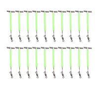20 Pz/Set Tubo Luminoso Impianti di Pesca con Girelle di Rotolamento T-Shape Equilibrio 3 Vie Braccio Connettore Lenza Fare Attrezzatura