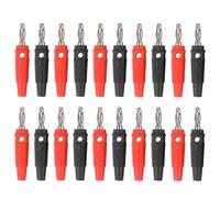 20 pz spine banana 4 mm per amplificatore altoparlante o apparecchiatura di prov