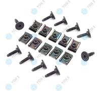 20 Pz. YOU.S Original SET Vite E Dado Per VW AUDI SEAT SKODA PEUGEOT