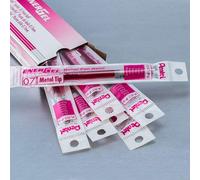 20 Pentel LR7 Roller Ricarica per Energel Penna Gel 0.7 MM Metal Tip Verde Color