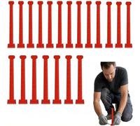 20 righelli orizzontali di elevazione, utilizzati per la posa del pavimento, garantendo un livello