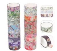 20 Rolls Accessori Per Planner Adesivo Floreale Washi Nastro Nastri
