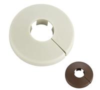 20 Rosette di copertura per tubi e barre di ogni tipo - MADE IN GERMANY | Colori speciali con chiusura a clip brevettata MONTAGGIO SEMPLICE, alta qualità Diametro del tubo 12mm-28mm Copertura del tubo