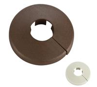 20 Rosette di copertura per tubi e barre di ogni tipo - REALIZZATE IN GERMANIA | Colori speciali con chiusura a clip brevettata MONTAGGIO SEMPLICE, alta qualità Diametro del tubo 12mm-28mm Copertura