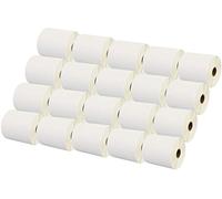 20 Rotoli 100mm x 50mm Etichette termica diretta compatibili per Zebra GK420d GK420t GC420d GX420d GX420t GC420t GX430t GT800 LP2844 TLP2844 CL-S521 CL-S621 CL-S631 (1000 Etichette per Rotolo)