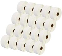 20 Rotoli 38mm x 25mm Etichette termica diretta compatibili per Zebra GK420d GK420t GC420d GX420d GX420t GC420t GX430t GT800 LP2844 TLP 2844 CL-S521 CL-S621 CL-S631 (2000 Etichette per Rotolo)