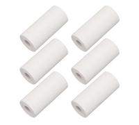 20 rotoli di carta per stampante termica, 4m 57 x 25 mm Rotoli di carta bianca per ricevute Carta per carte di credito per pagine Web Categoria Etichette Foto