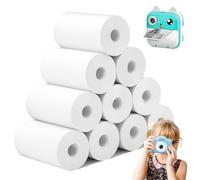 20 rotoli di carta termica per bambini, ricarica istantanea per fotocamera da 57 x 30 mm, compatibile con la maggior parte delle fotocamere per bambini, mini stampante, rotolo di carta per fotocamera