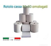 20 ROTOLI TERMICI MM.80 X 80 METRI - CARTA CERTIFICATA DI ALTA QUALITA'